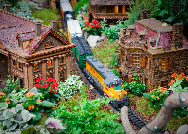 Giveaway The New York Botanical Garden Holiday Train Show Family